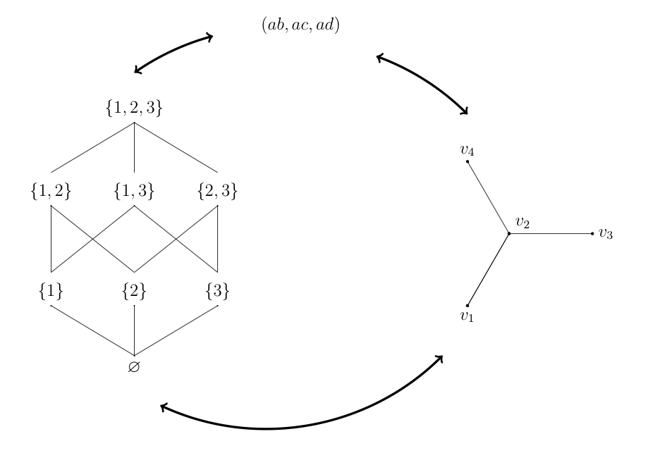 Pictures of graph and lattice