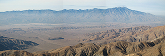 A photograph of an earthquake fault